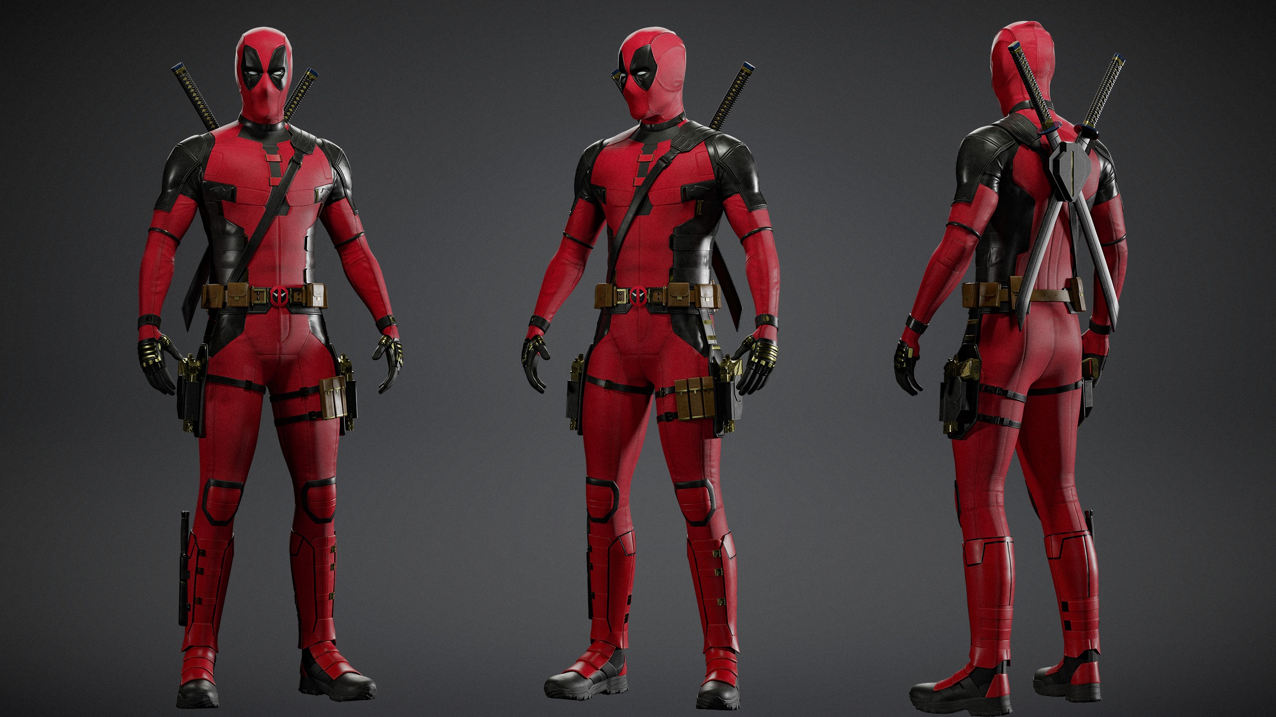 Deadpool 3 3D Model 3D model_2