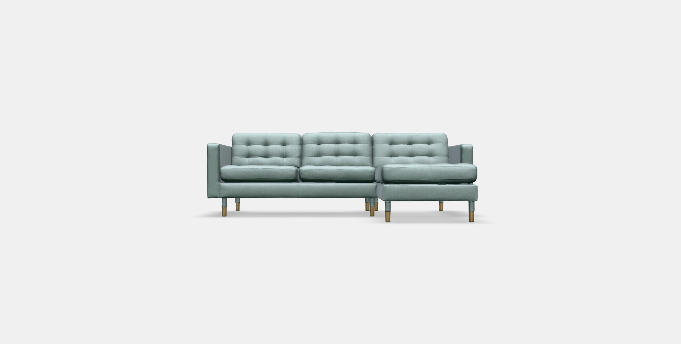 LANDSKRONA 3-seat sofa 6 Low-poly 3D model_9