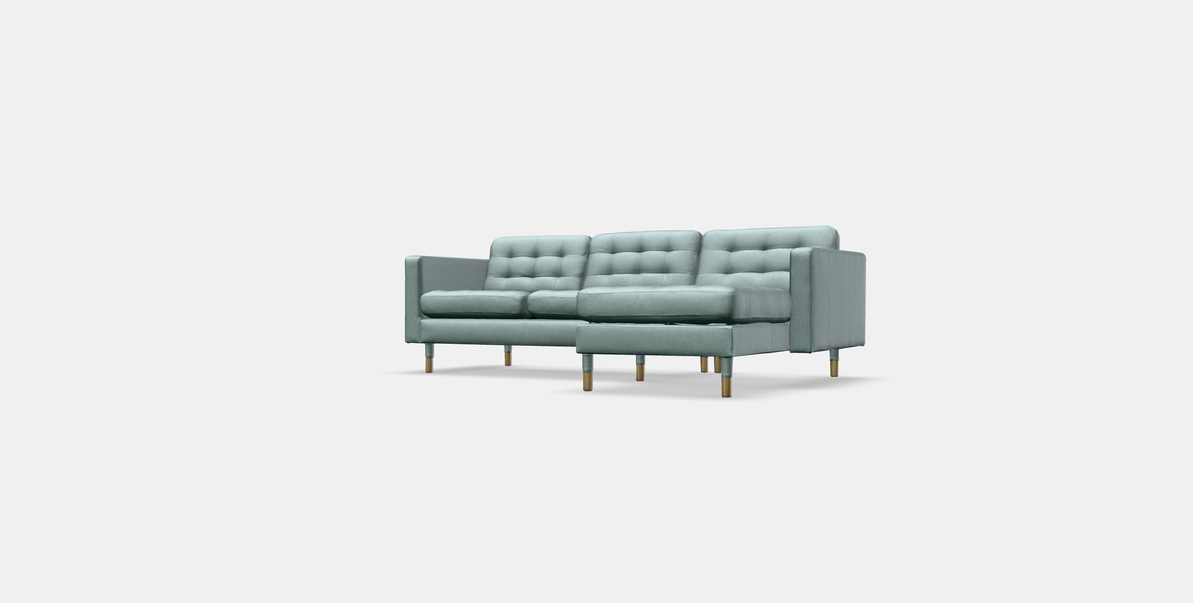 LANDSKRONA 3-seat sofa 6 Low-poly 3D model_12
