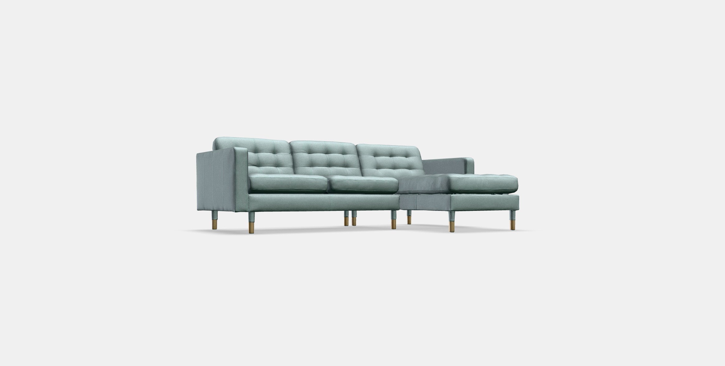 LANDSKRONA 3-seat sofa 6 Low-poly 3D model_2