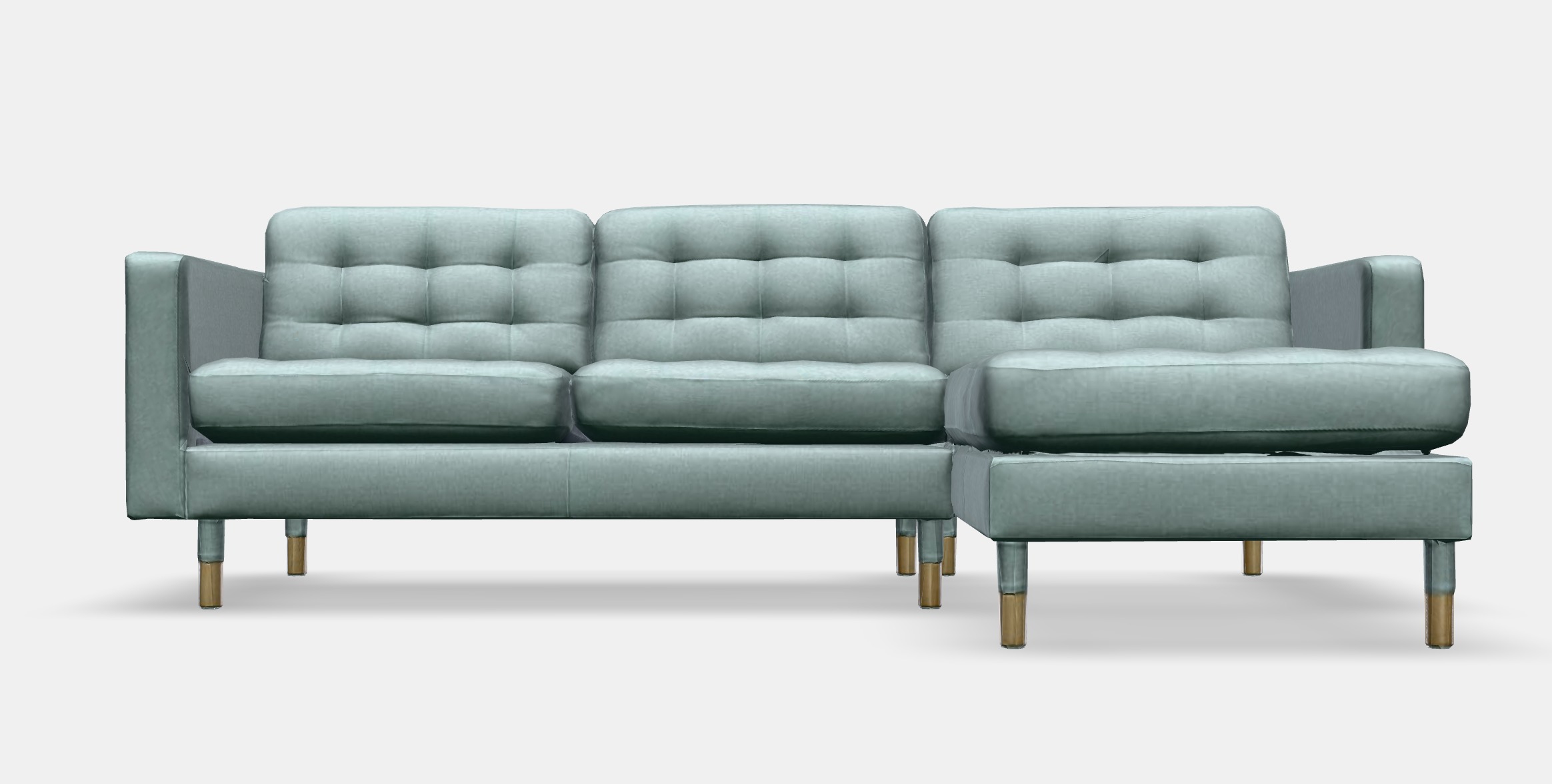 LANDSKRONA 3-seat sofa 6 Low-poly 3D model_10