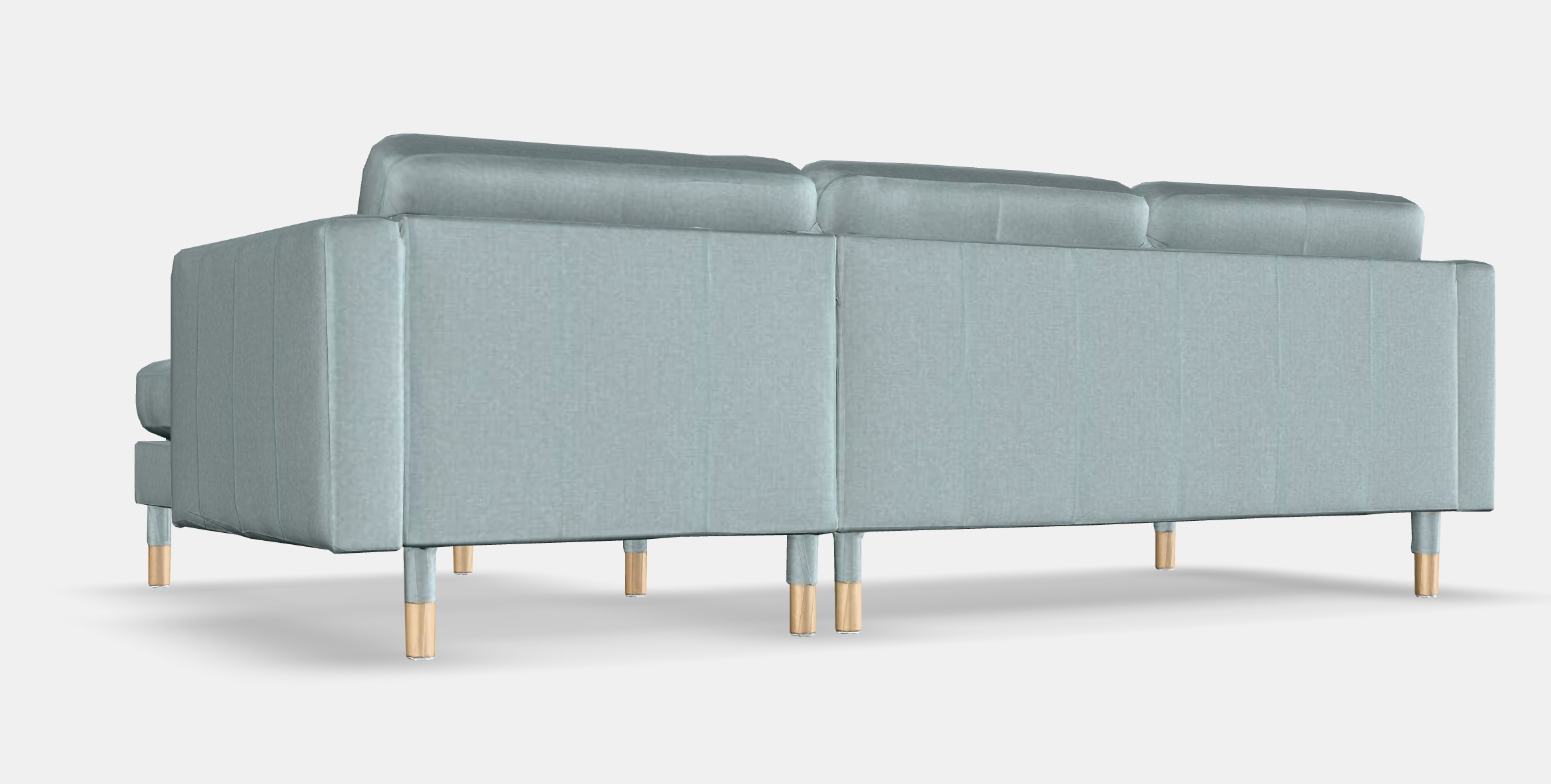 LANDSKRONA 3-seat sofa 6 Low-poly 3D model_8