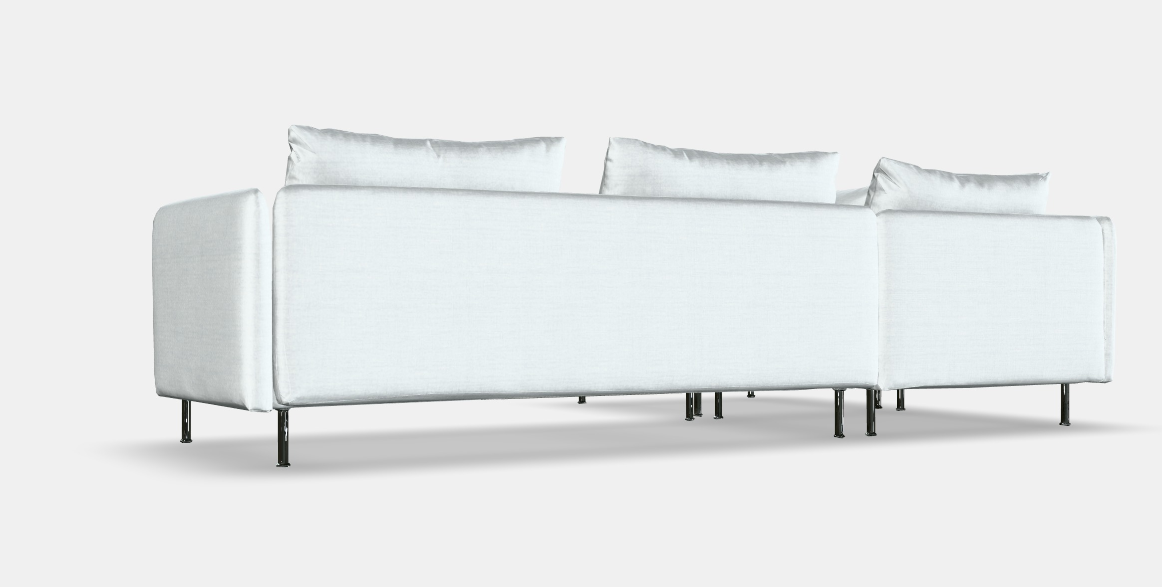 SODERHAMN Corner sofa 4-seat Low-poly 3D model_7