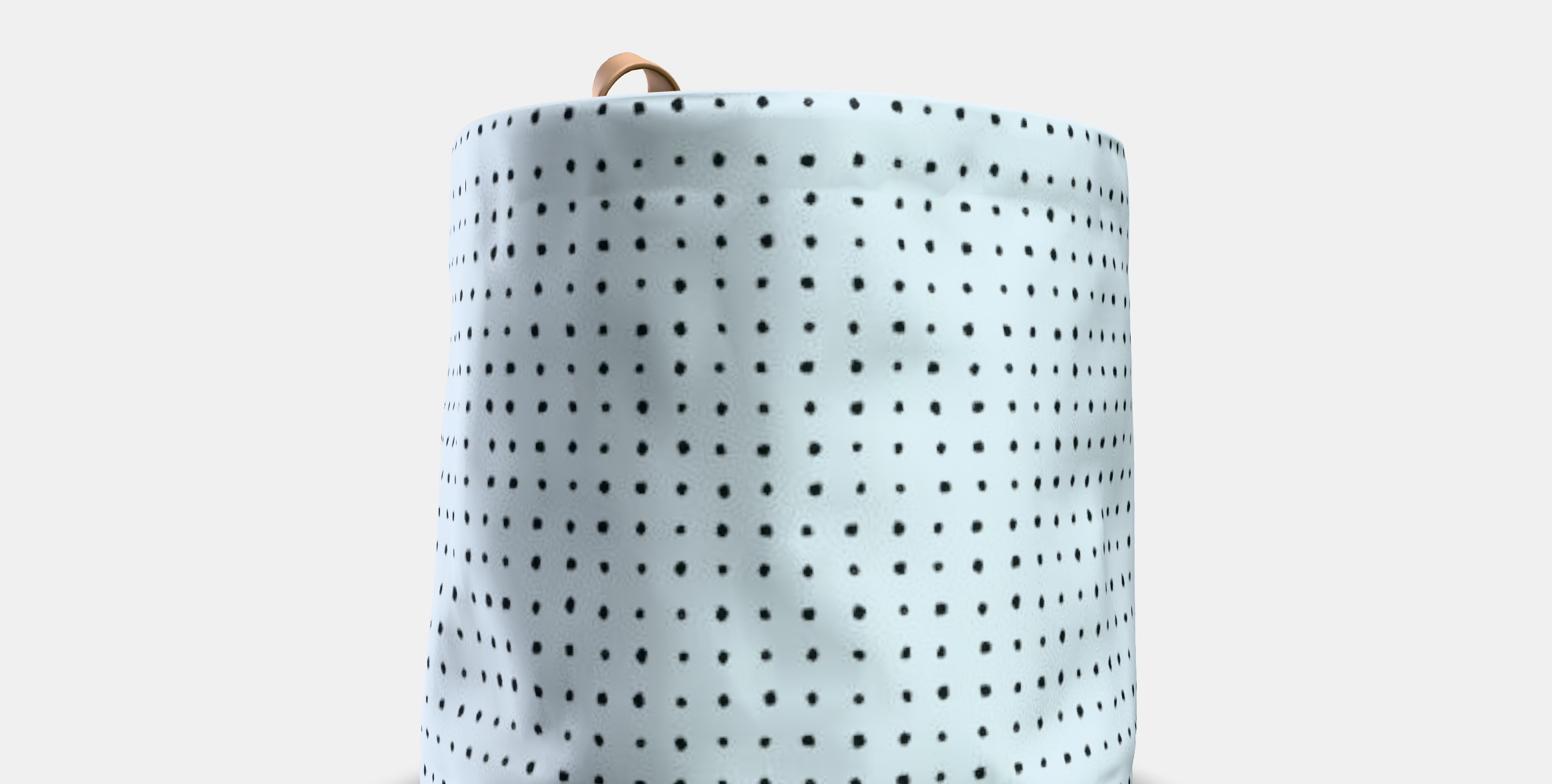 PLUMSA Storage basket Low-poly 3D model_9