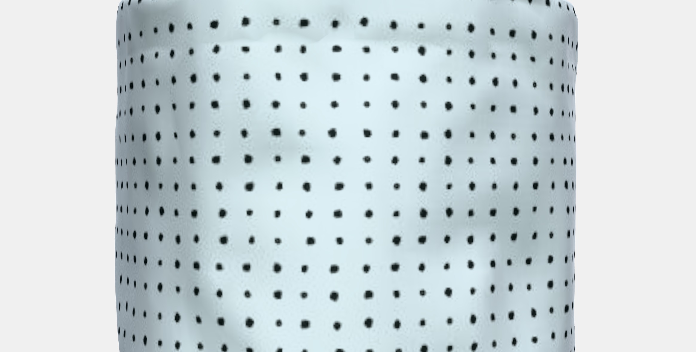 PLUMSA Storage basket Low-poly 3D model_11