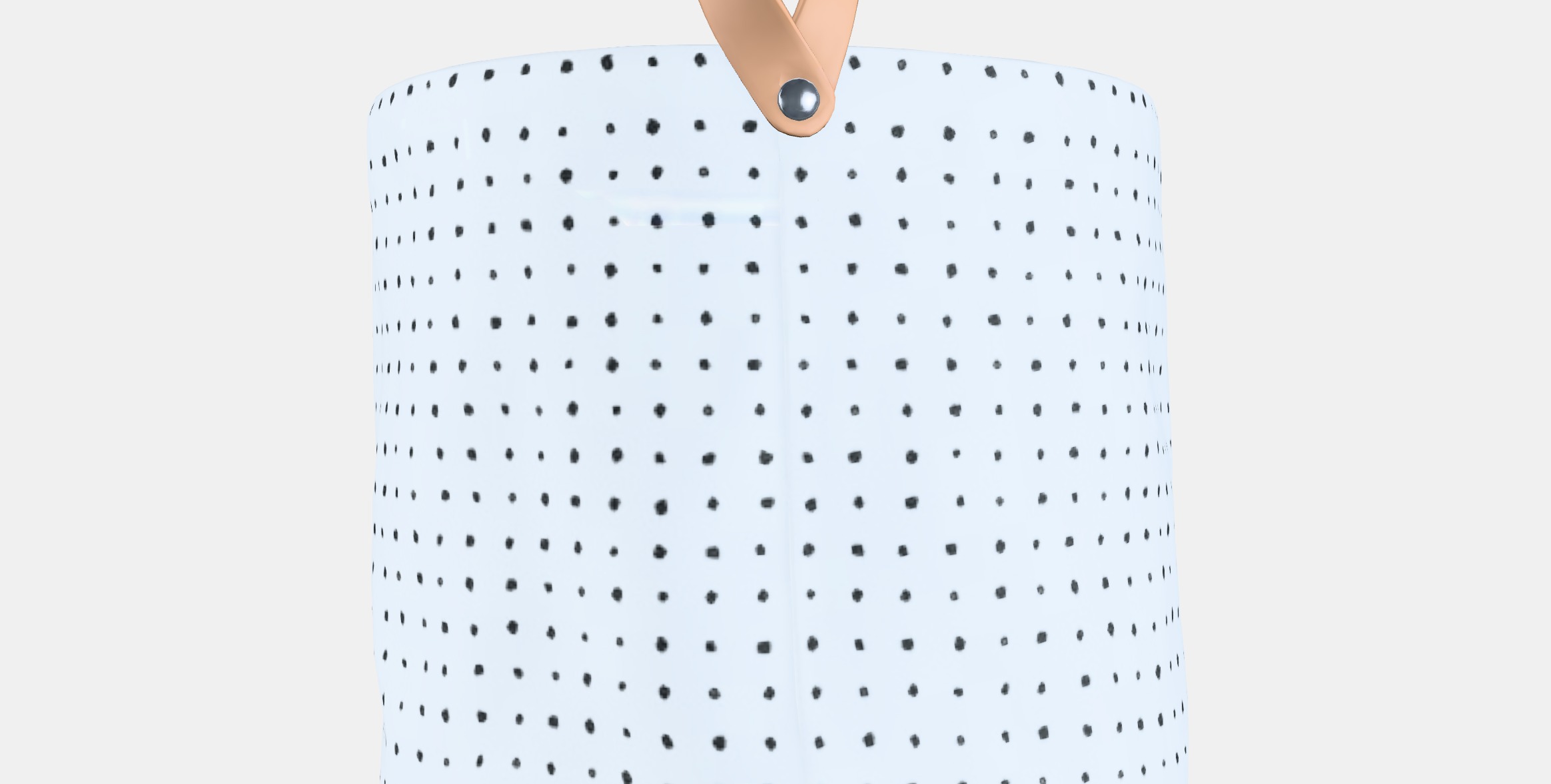 PLUMSA Storage basket Low-poly 3D model_15