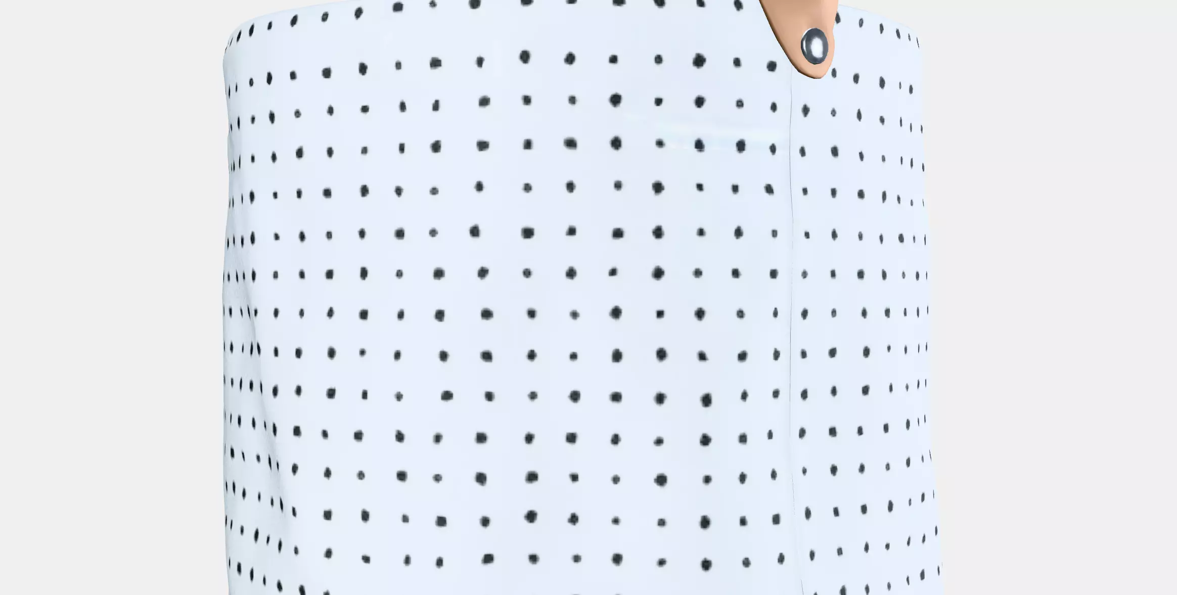 PLUMSA Storage basket Low-poly 3D model_0