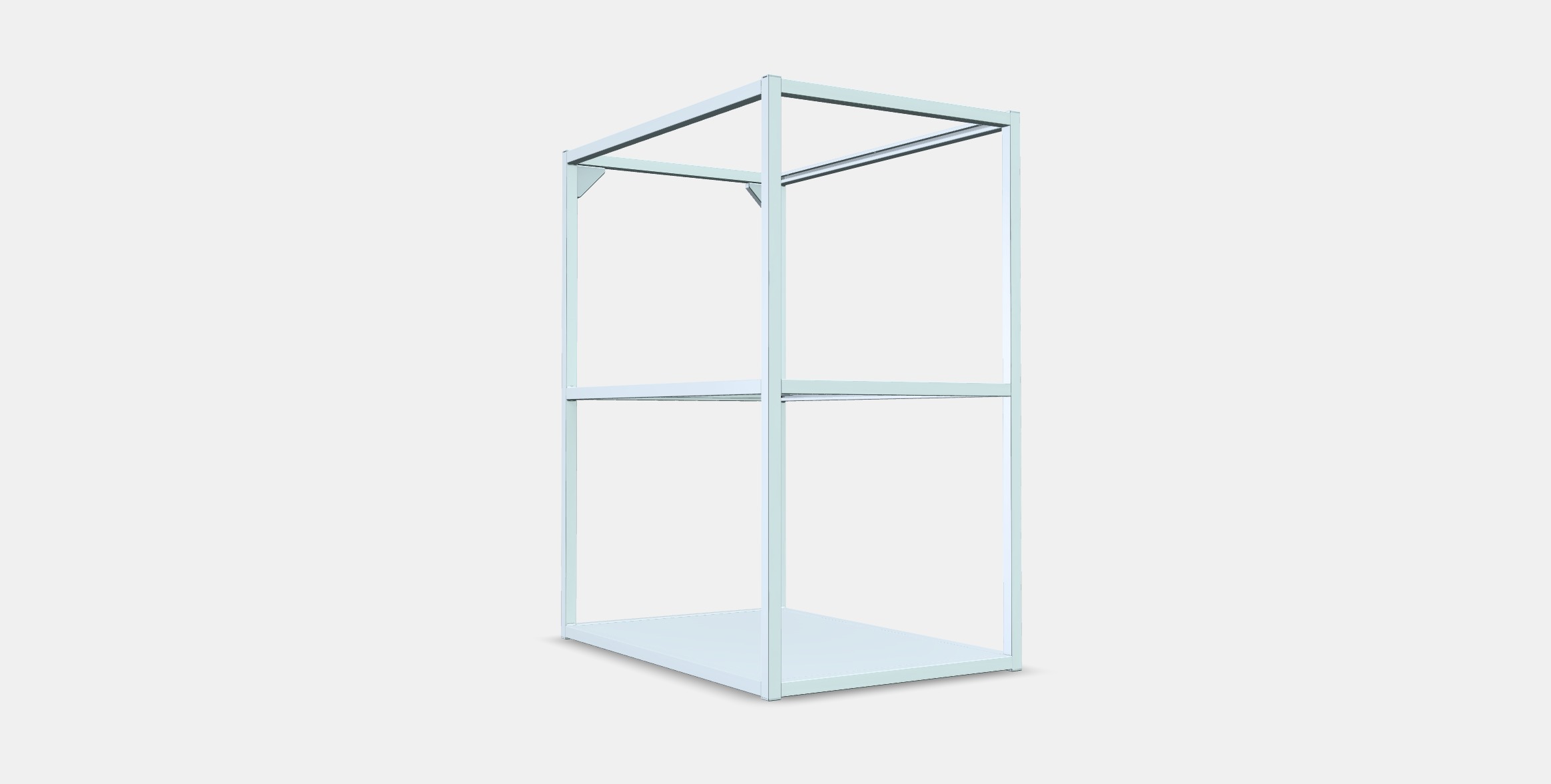 ENHET Base fr w shelves 4 Low-poly 3D model_3