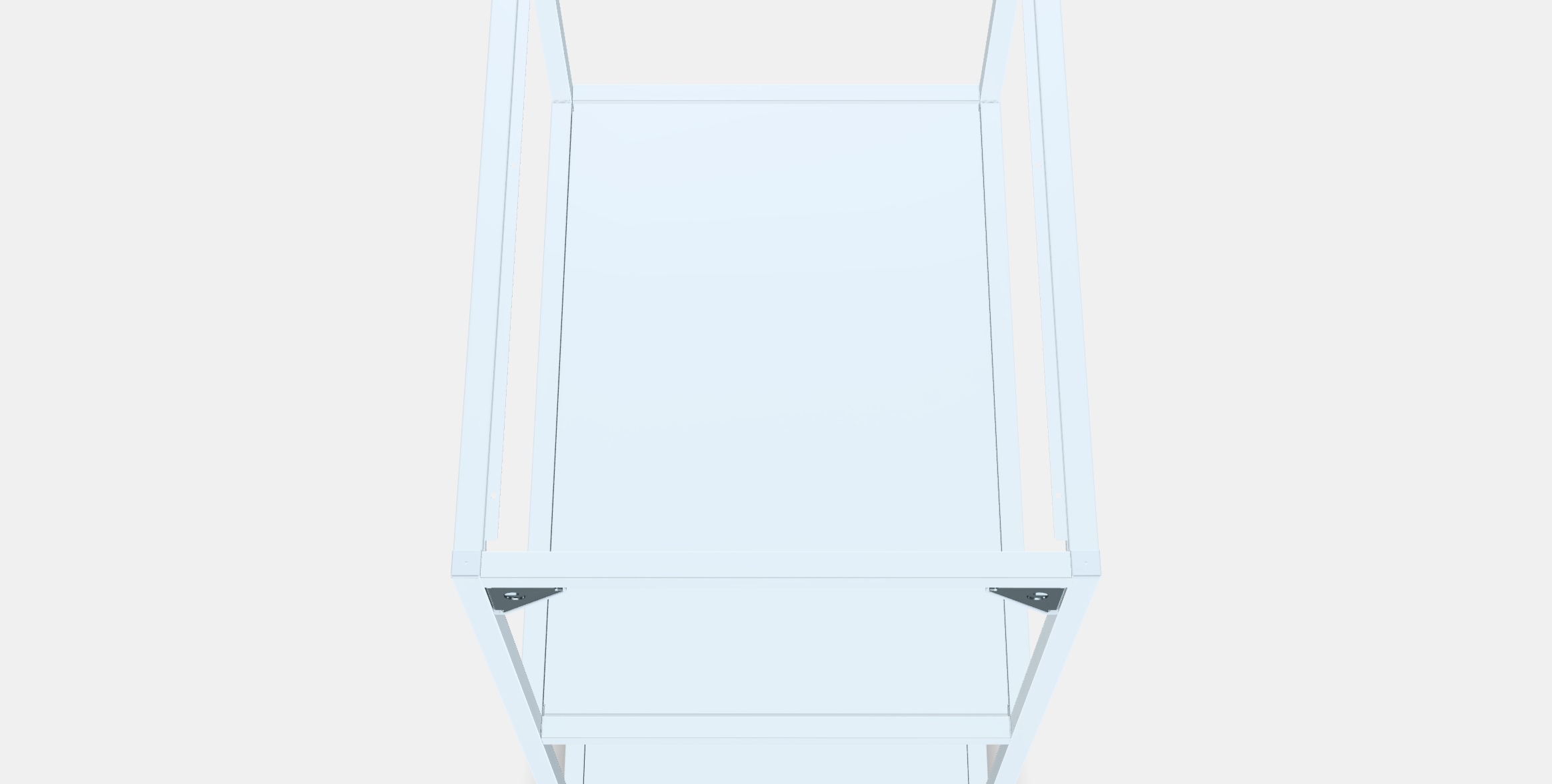 ENHET Base fr w shelves 4 Low-poly 3D model_4