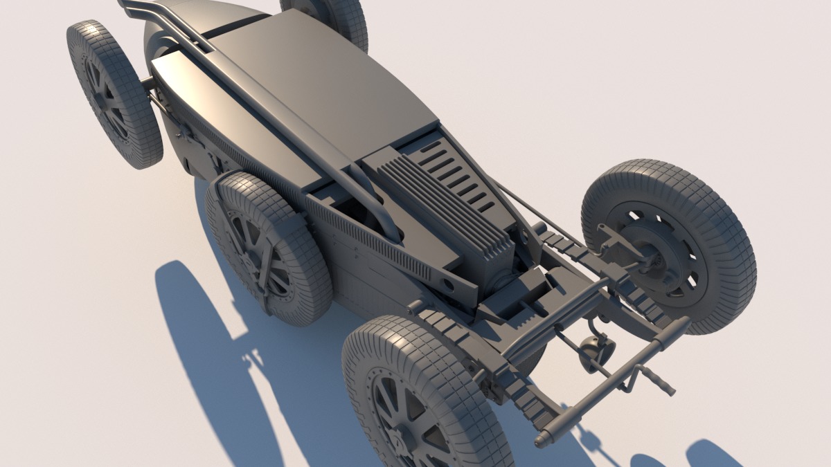 Bugatti Type 35A Printable 3D print model_18