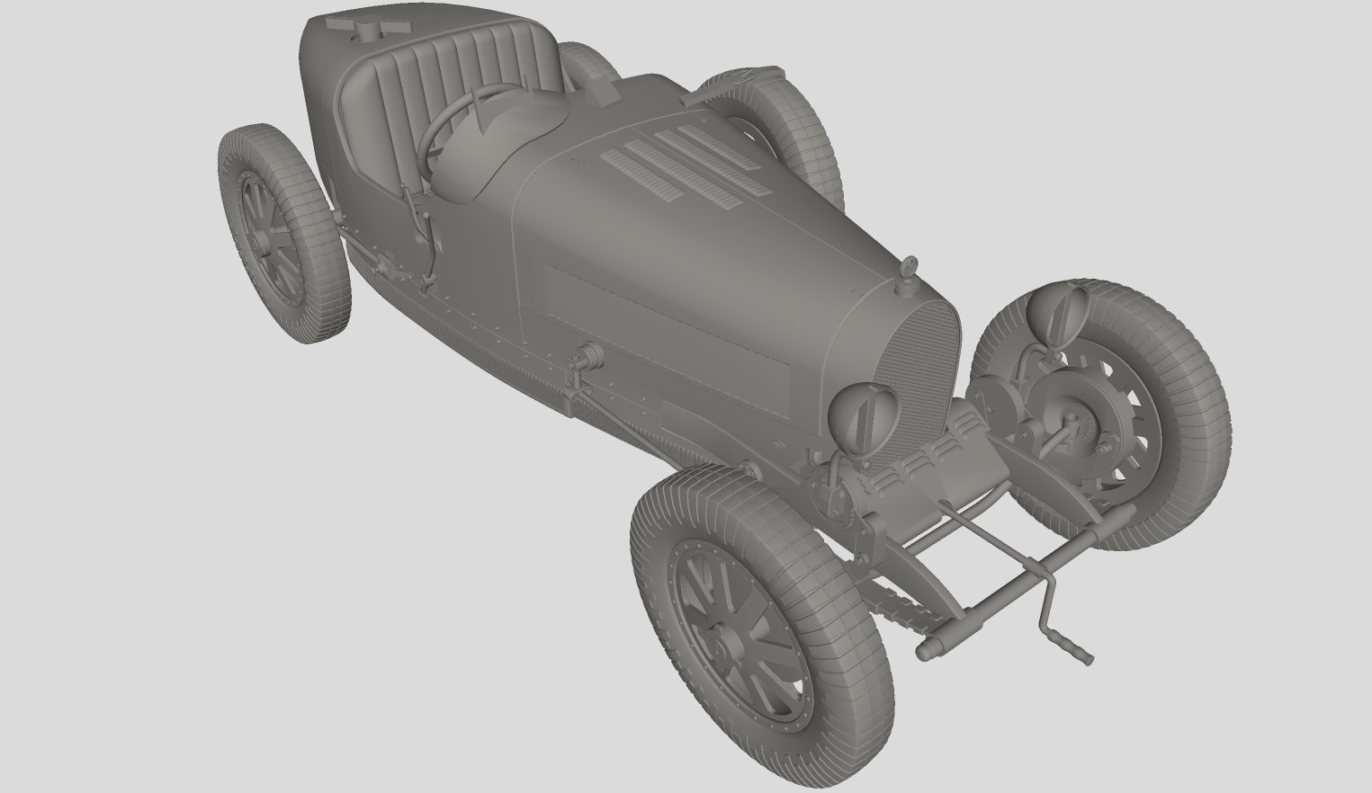 Bugatti Type 35A Printable 3D print model_19