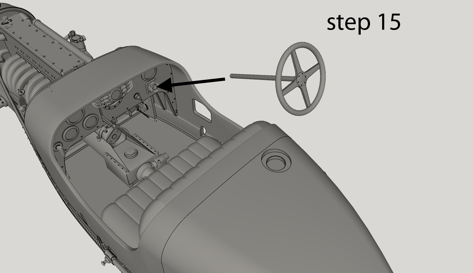Bugatti Type 35A Printable 3D print model_47
