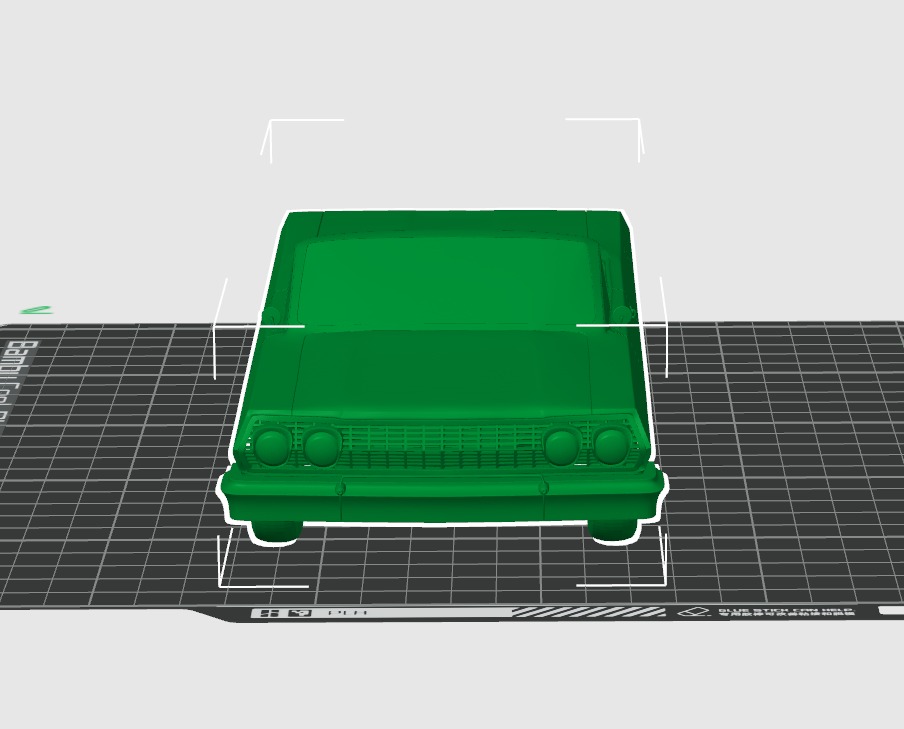 Chevrolet Impala 1963 Convertible 2-Door open top 3D Print Model 3D print model_54