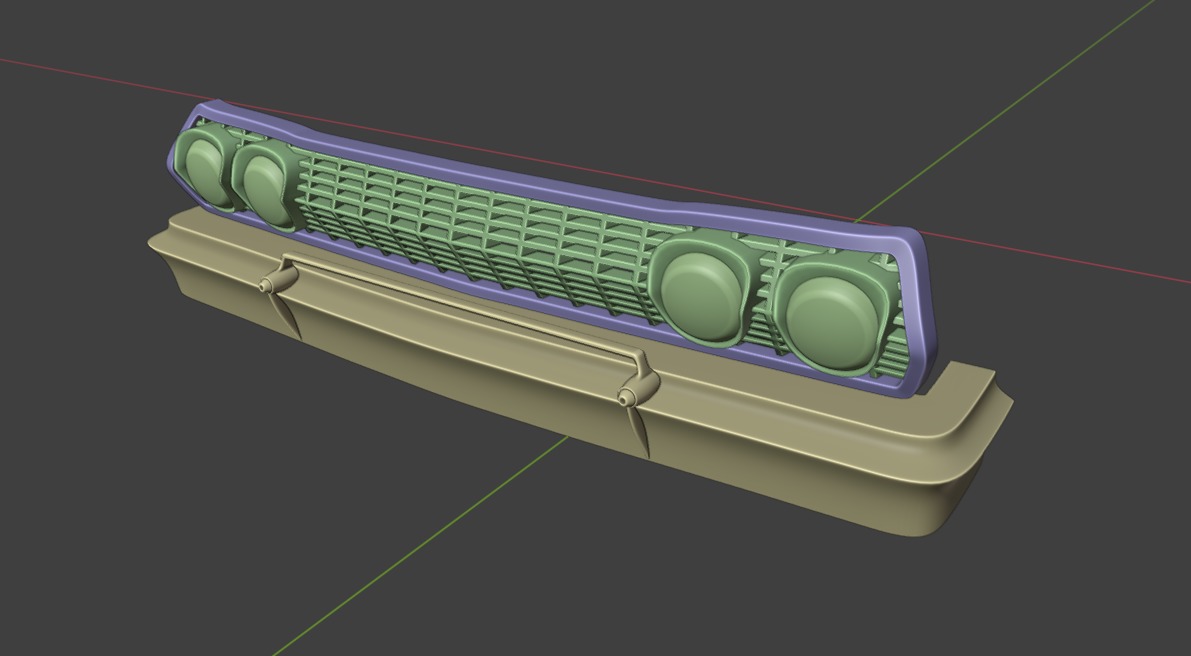 Chevrolet Impala 1963 Convertible 2-Door open top 3D Print Model 3D print model_24