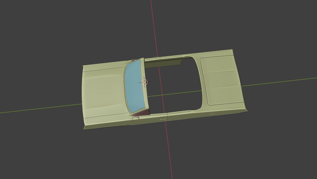 Chevrolet Impala 1963 Convertible 2-Door open top 3D Print Model 3D print model_34