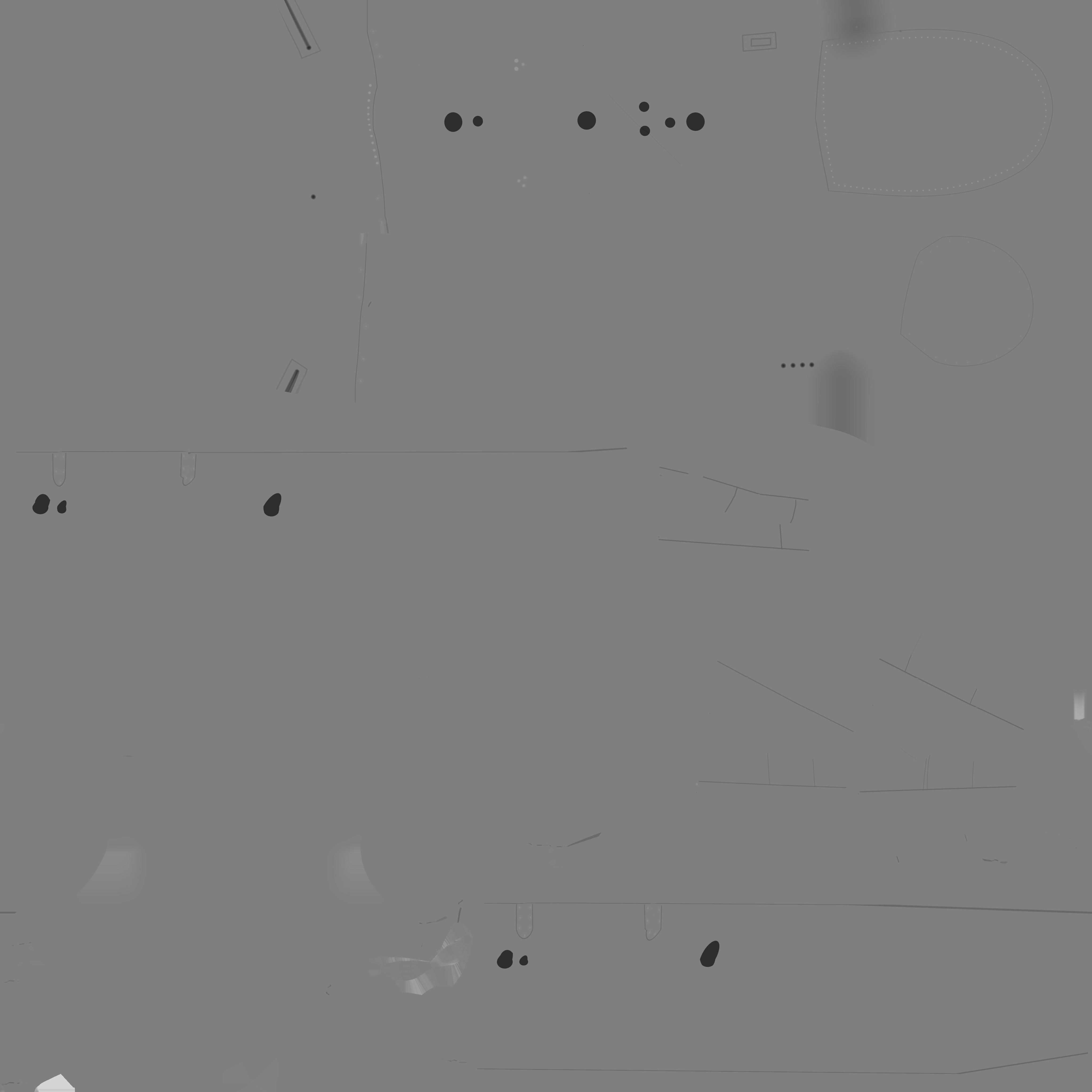 UAV MQ-9 Repear Low-poly 3D model_12