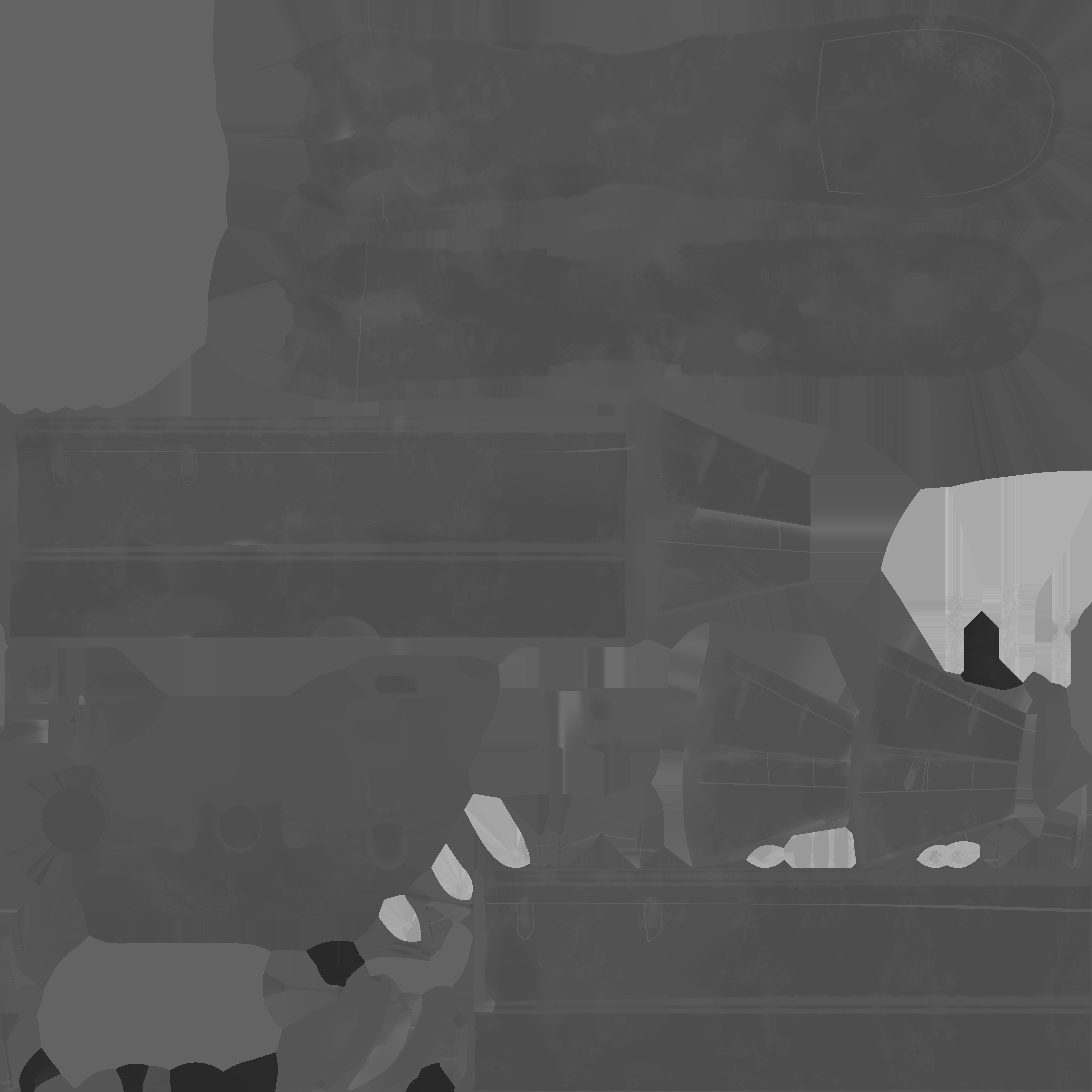 UAV MQ-9 Repear Low-poly 3D model_15