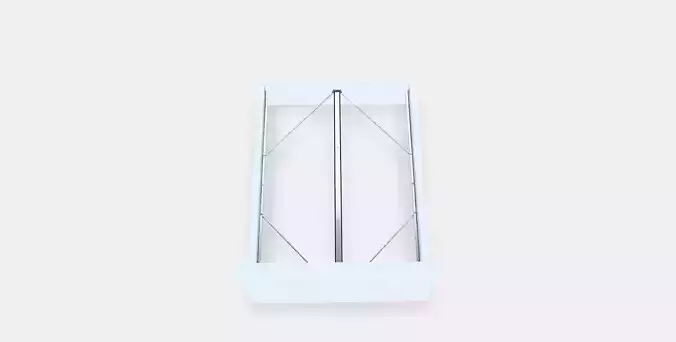 MALM Bed frame high 11