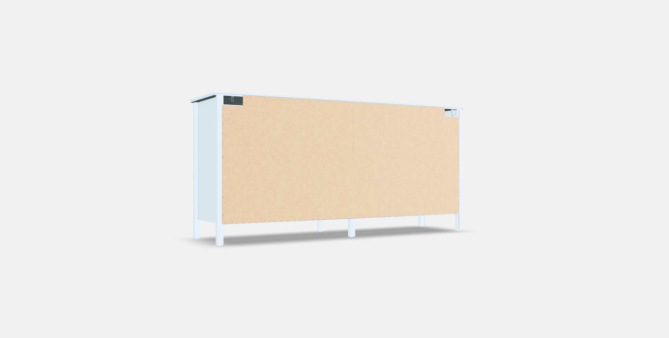 KOPPANG Chest of drawers 6 drawers Low-poly 3D model_16