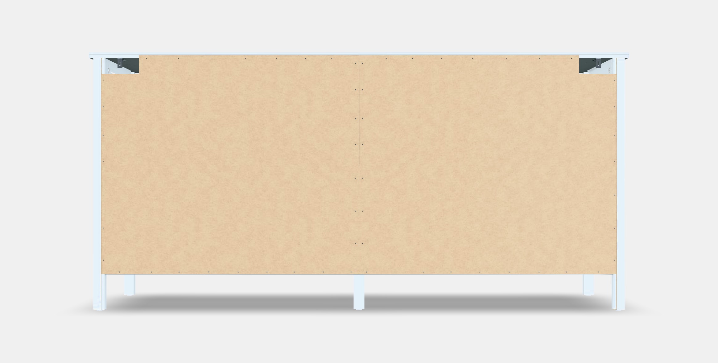 KOPPANG Chest of drawers 6 drawers Low-poly 3D model_15