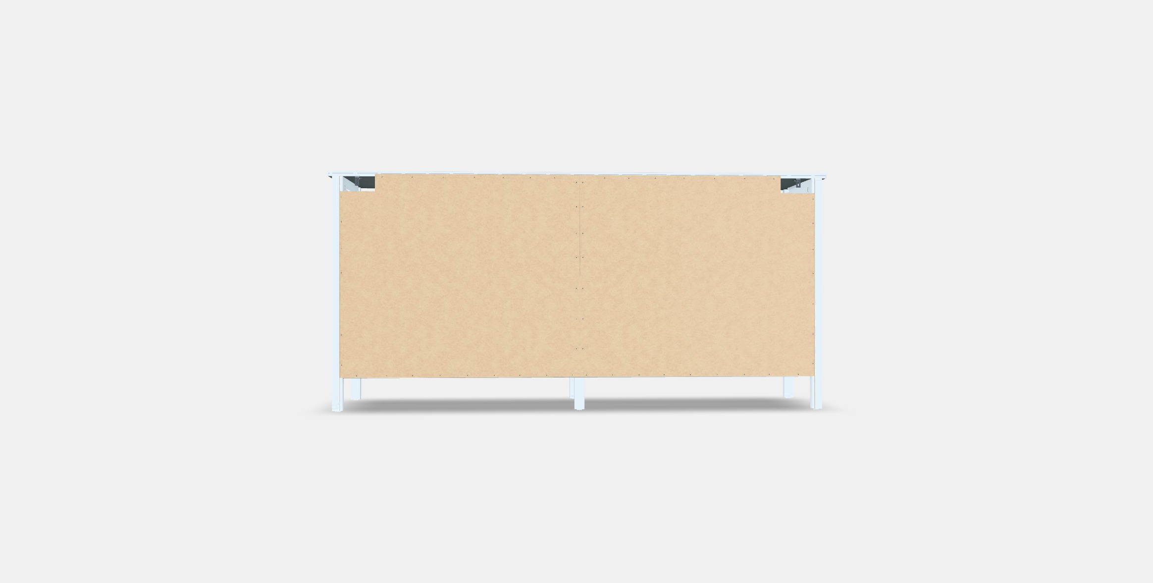 KOPPANG Chest of drawers 6 drawers Low-poly 3D model_14