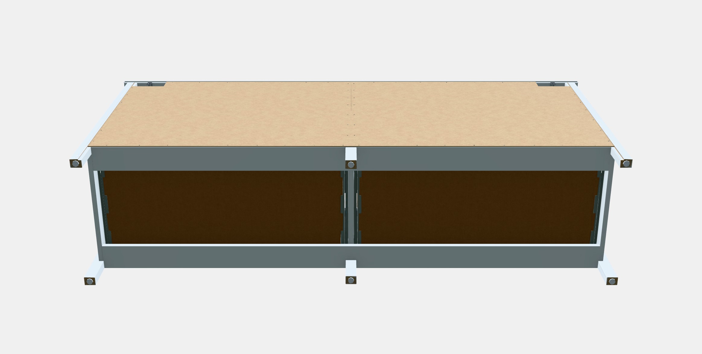 KOPPANG Chest of drawers 6 drawers Low-poly 3D model_8