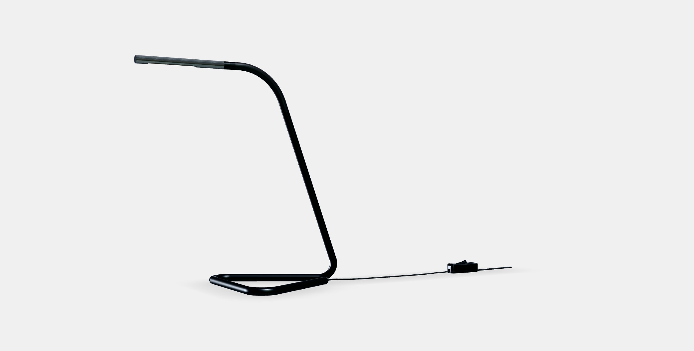 HARTE LED desk lamp Low-poly 3D model_9