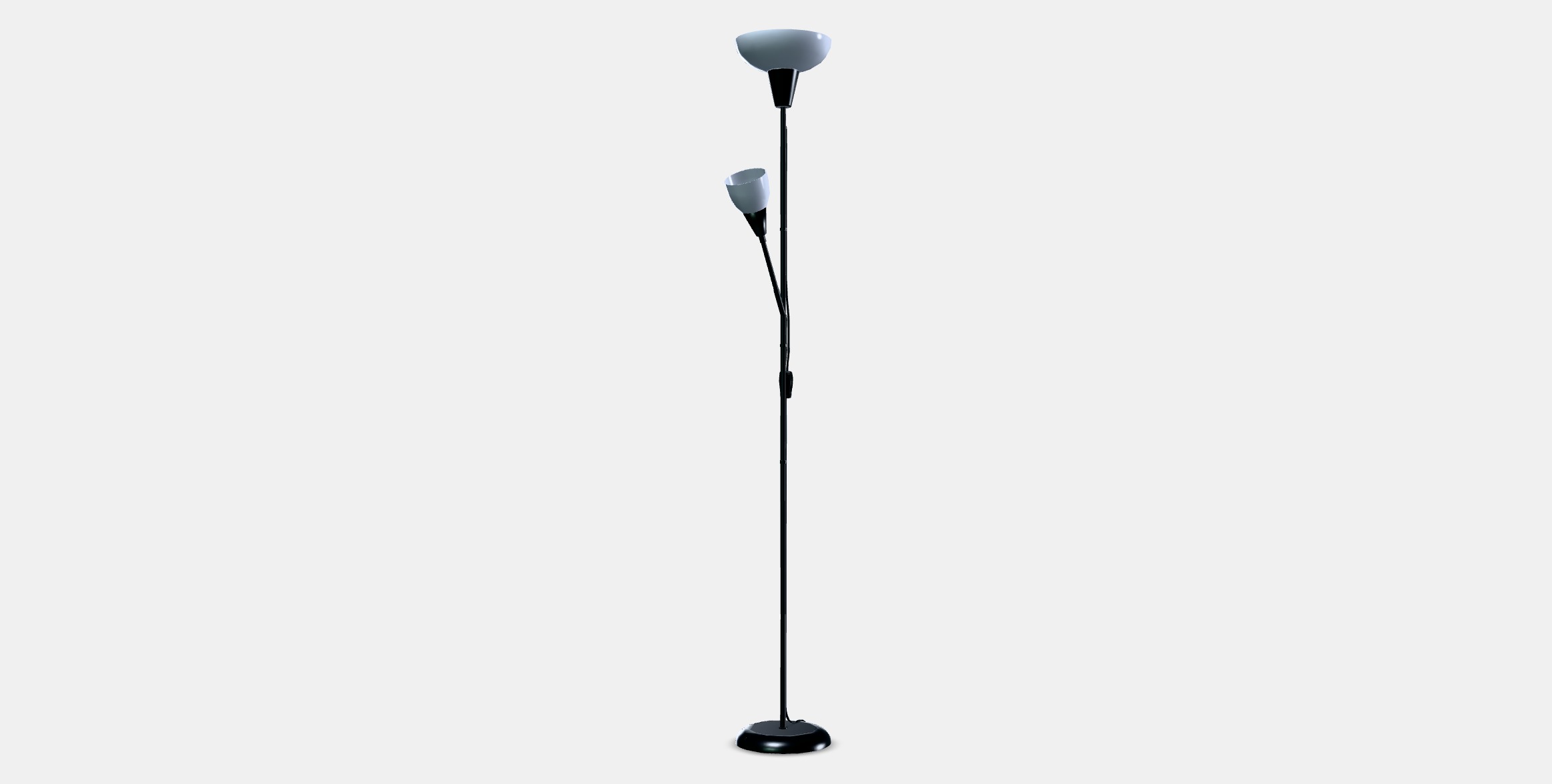 TAGARP Reading Floor Lamp Low-poly 3D model_12