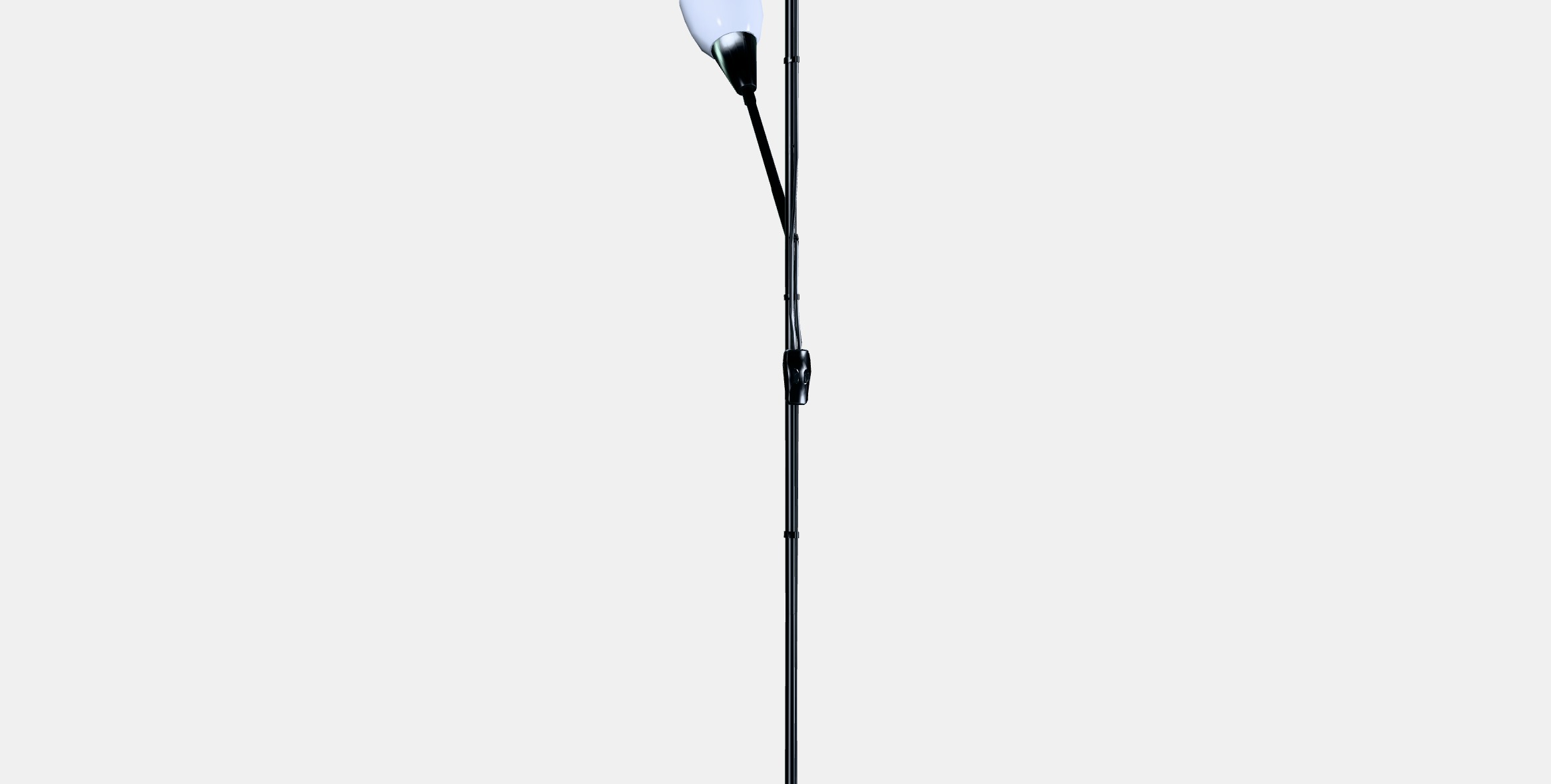 TAGARP Reading Floor Lamp Low-poly 3D model_3