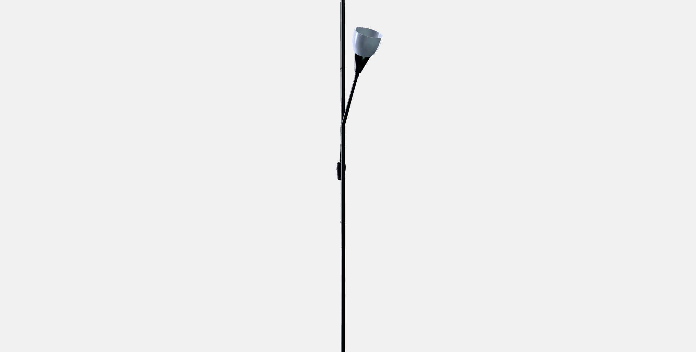 TAGARP Reading Floor Lamp Low-poly 3D model_9