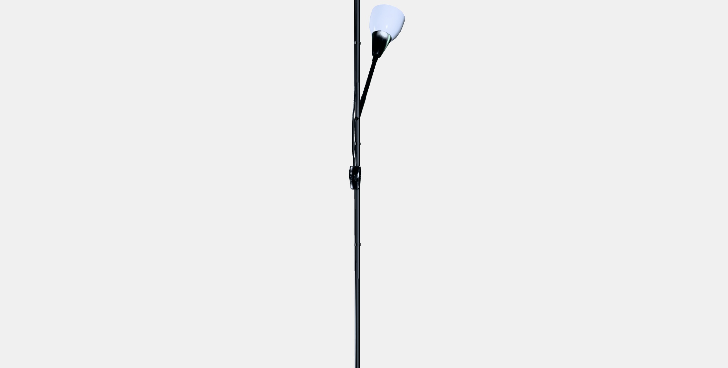 TAGARP Reading Floor Lamp Low-poly 3D model_6