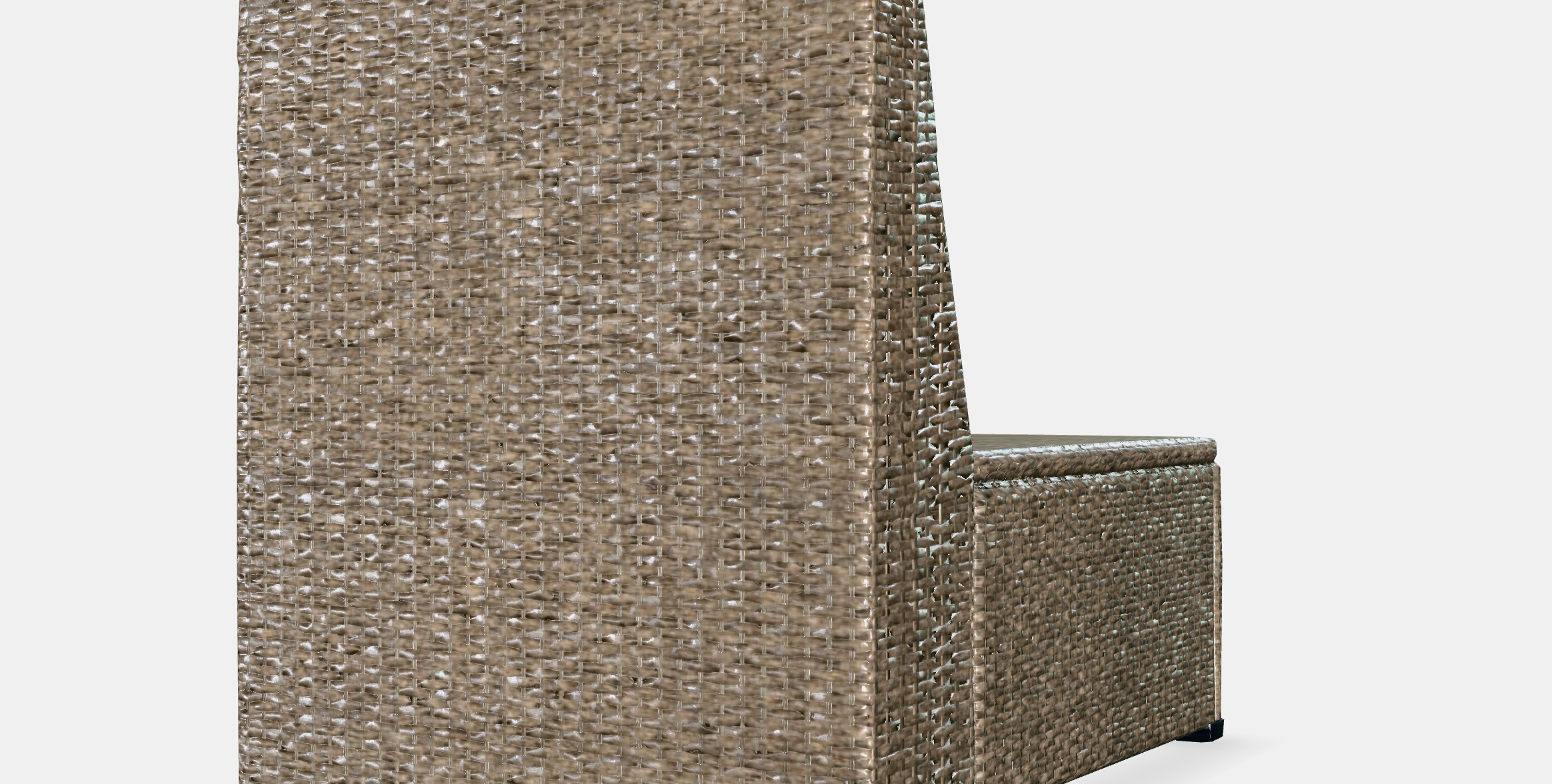 SOLLERON Sectional 1-seater garden Low-poly 3D model_5