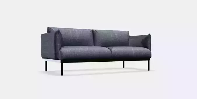 APPLARYD 2-seater Sofa Low-poly 3D model