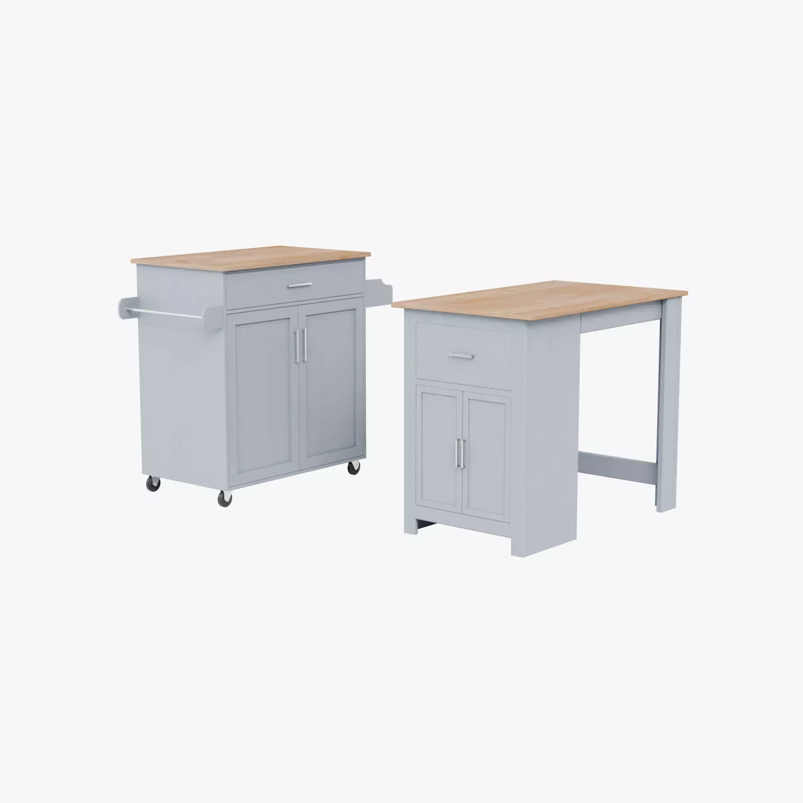 Kitchen and Bar Extra Tables Collection 3D model