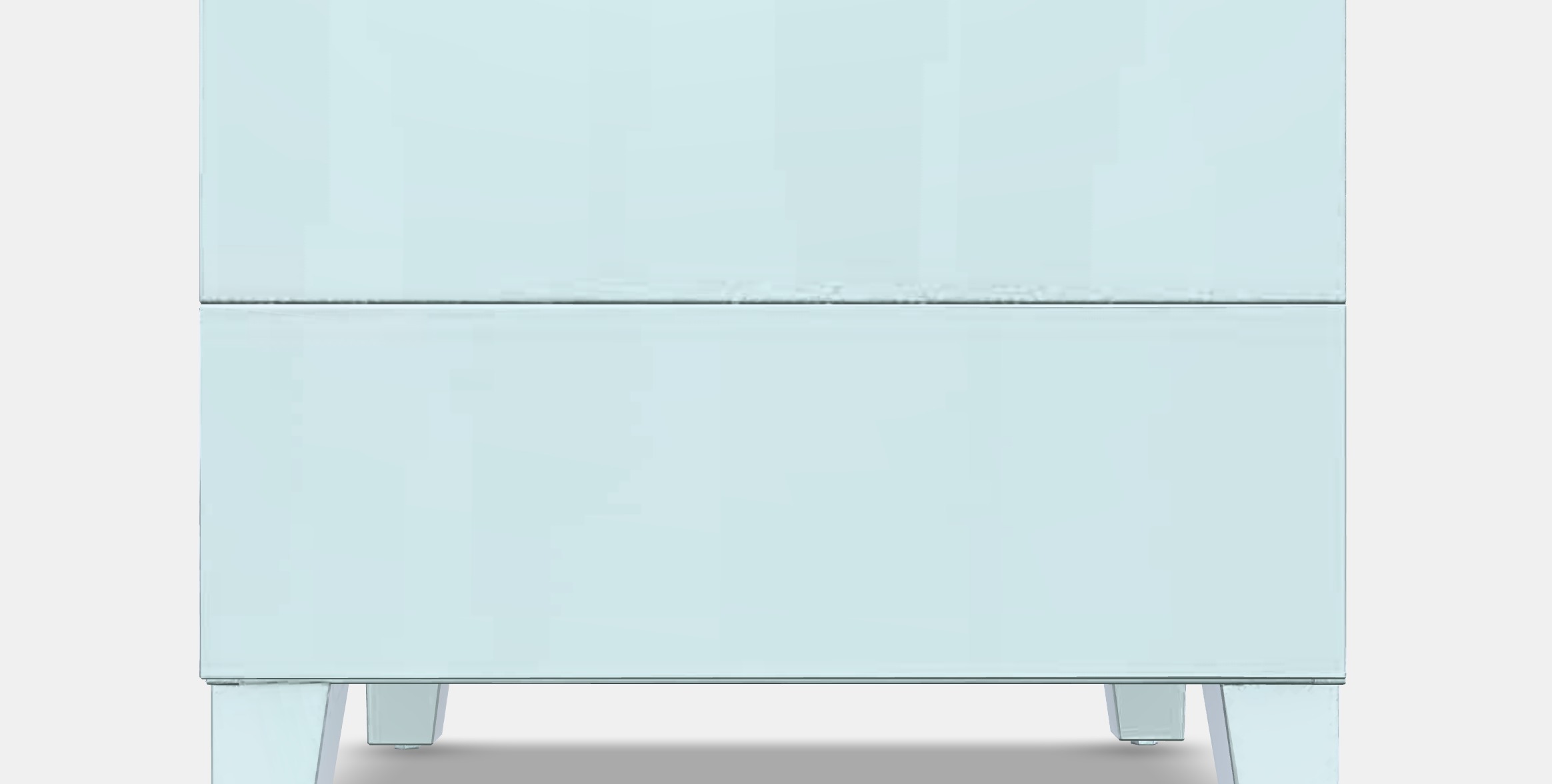 PLATSA Chest of drawers 2 drawers Low-poly 3D model_11