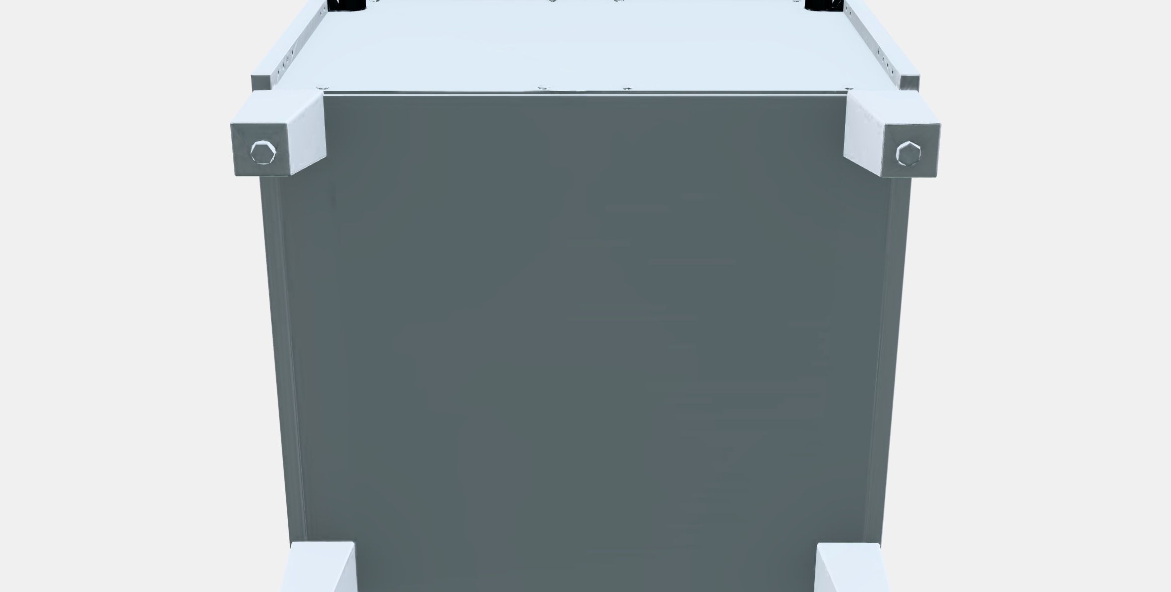 PLATSA Chest of drawers 2 drawers Low-poly 3D model_8