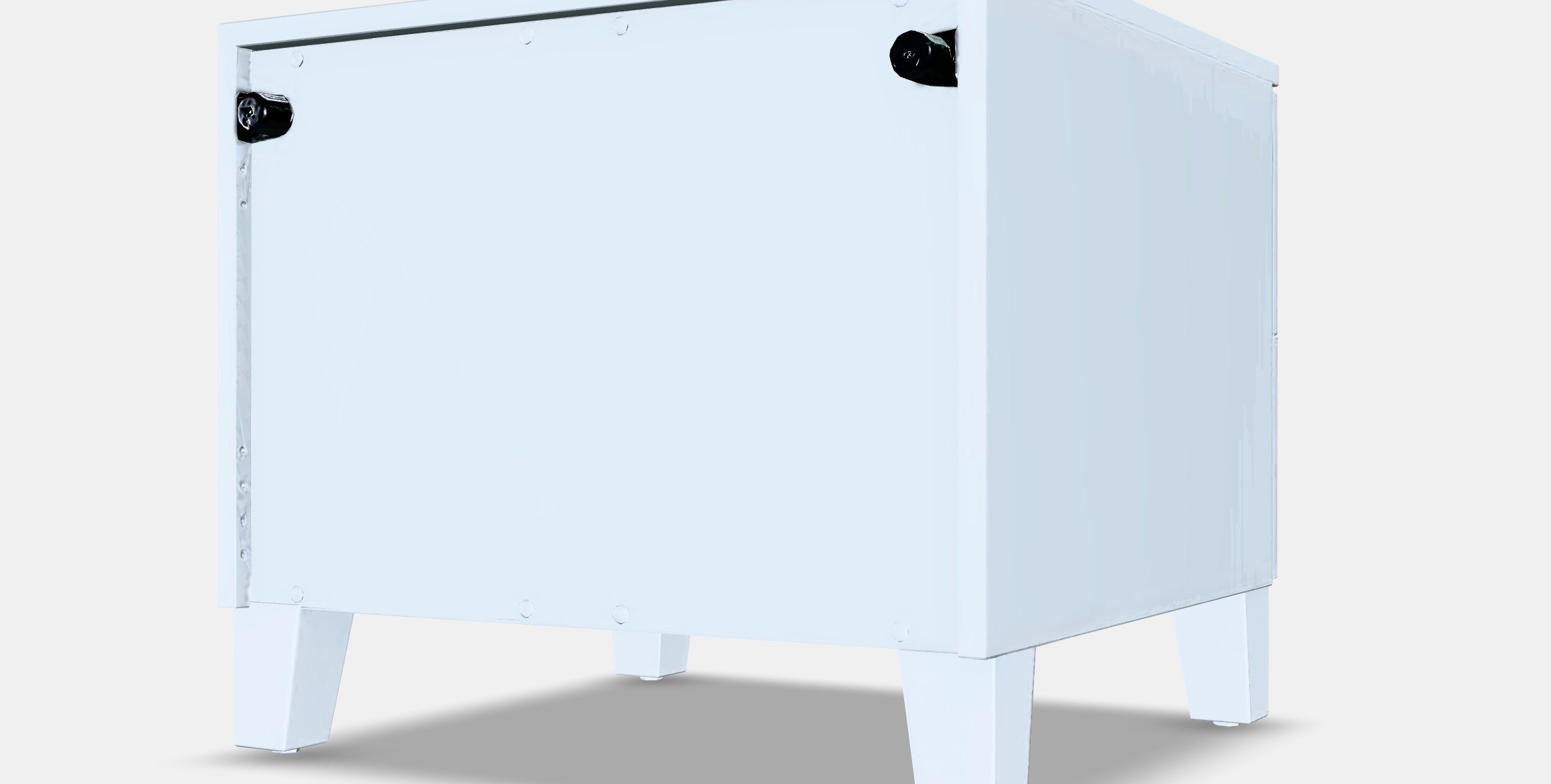 PLATSA Chest of drawers 2 drawers Low-poly 3D model_6