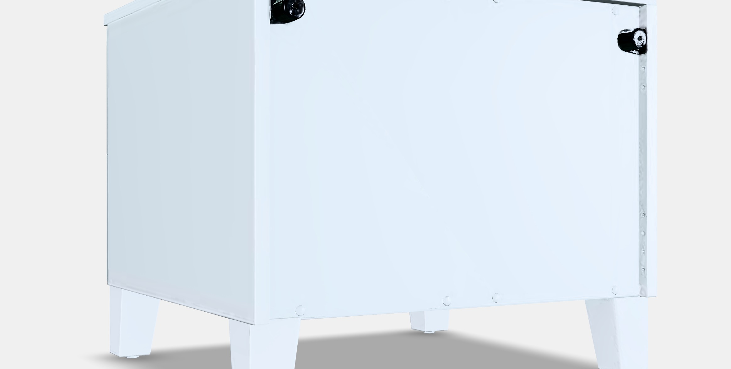PLATSA Chest of drawers 2 drawers Low-poly 3D model_2
