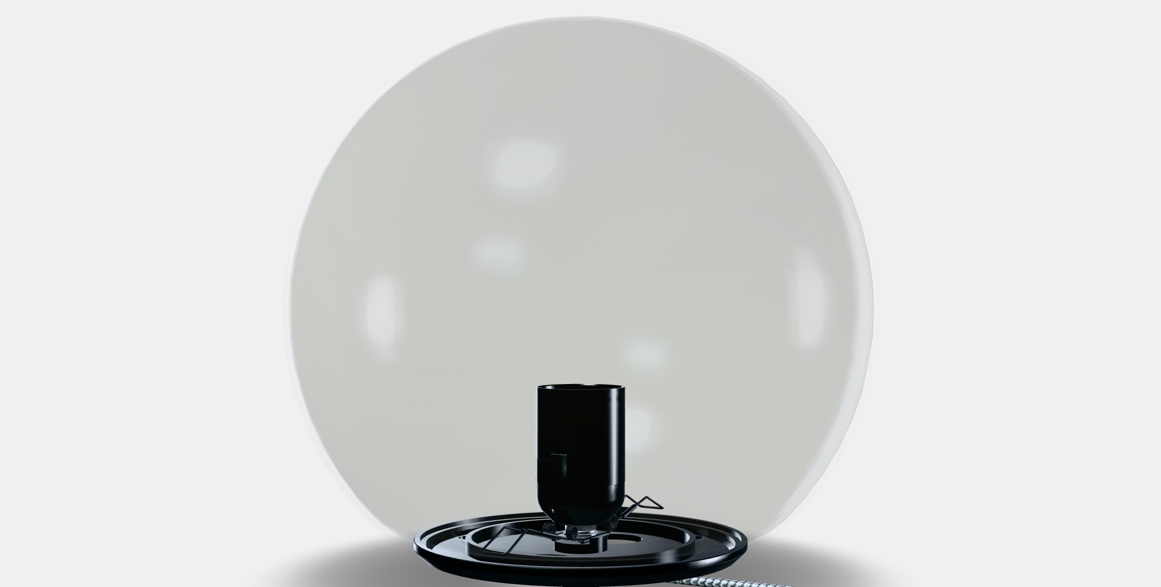 FADO Table Lamp 2 Low-poly 3D model_13