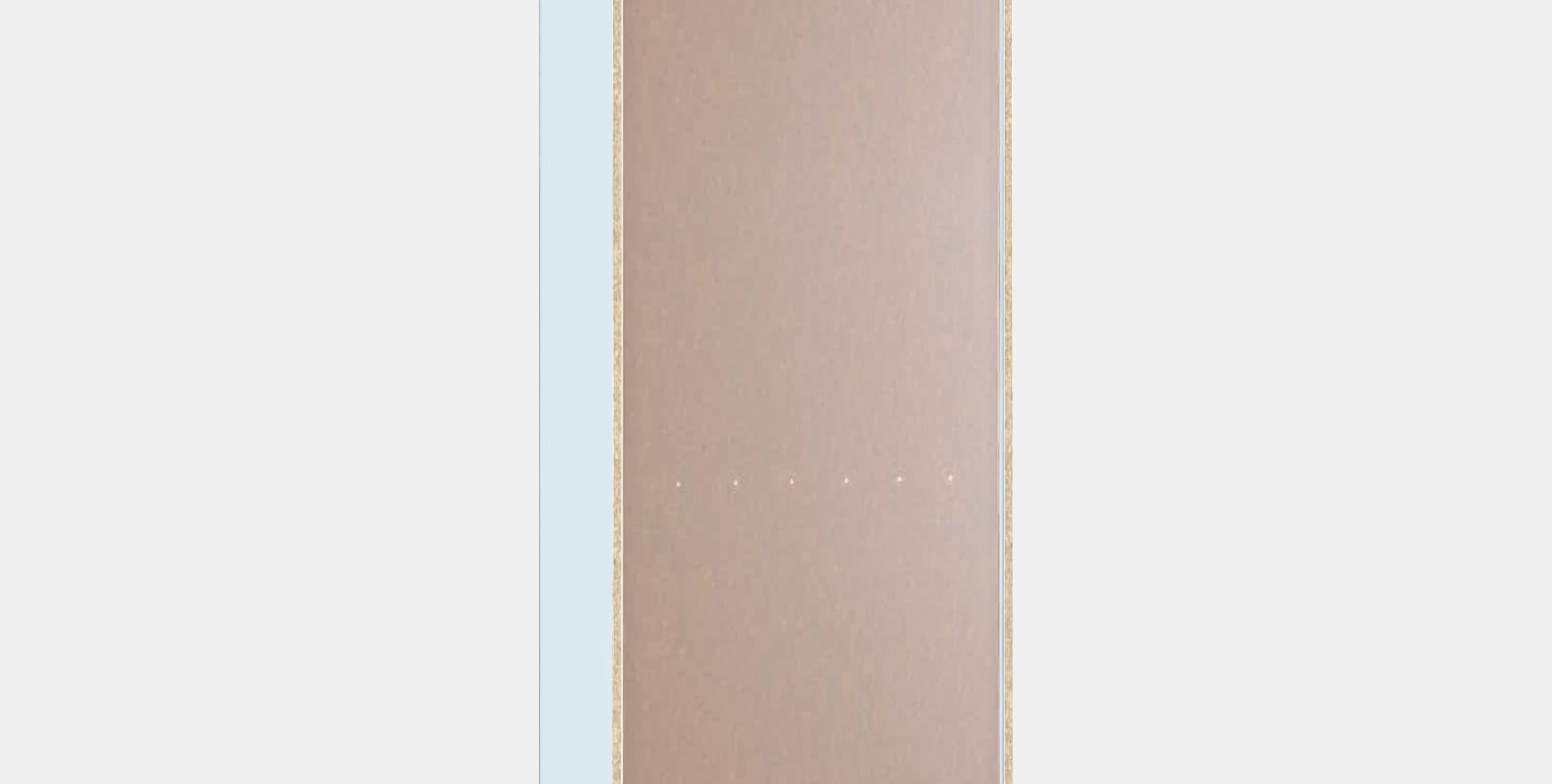 BILLY Reg for books with overst-drz pan-glass Low-poly 3D model_2