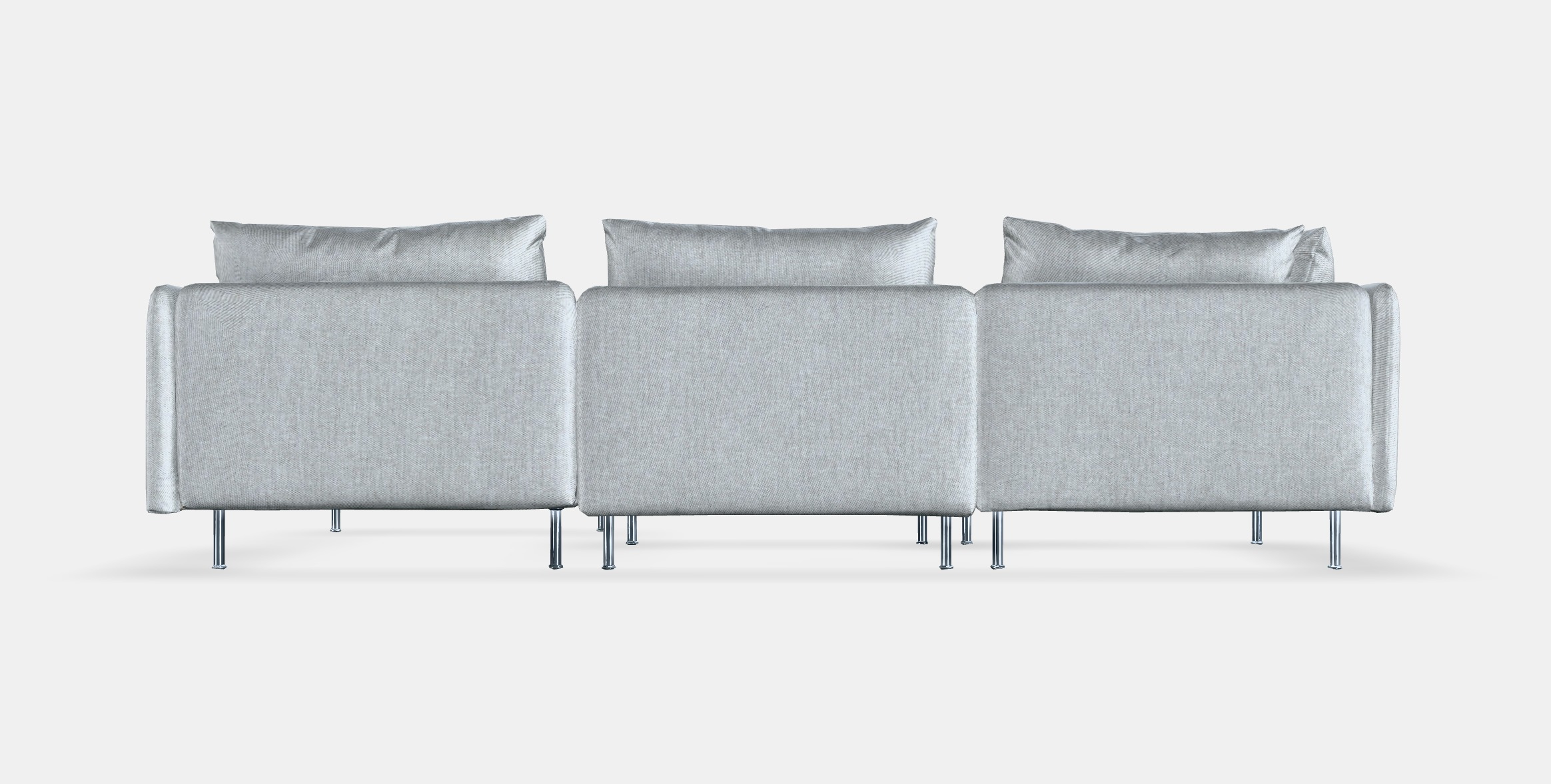 SODERHAMN 4-seater sofa Low-poly 3D model_16