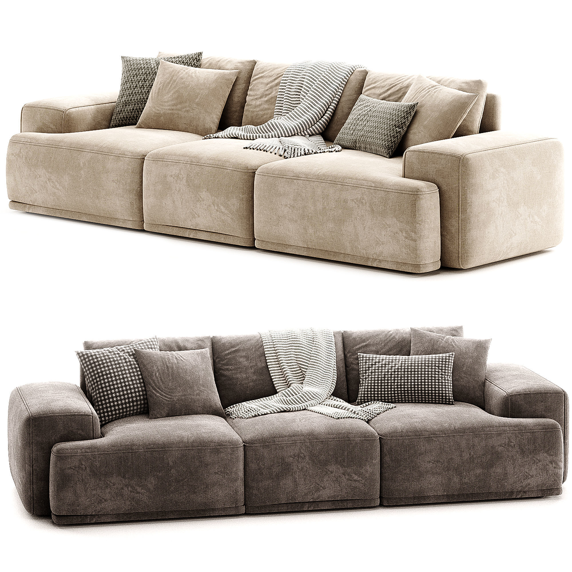 FOSTER Sofa By Calia Italia 3D model_4