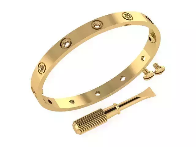 elegant bracelet model 3D print model 3D print model