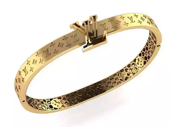 elegant bracelet model 3D print model