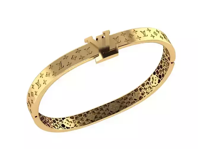 elegant bracelet model 3D print model 3D print model