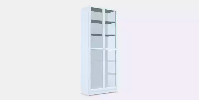 BILLY - OXBERG Window display Low-poly 3D model