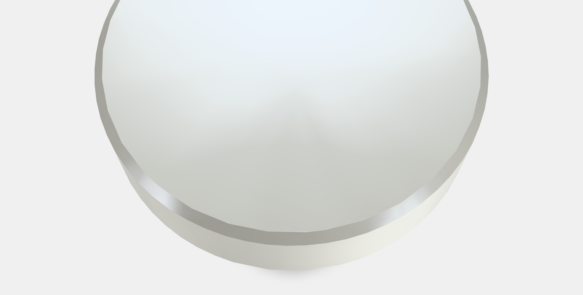 BAGGANAS Knob 3 Low-poly 3D model_4