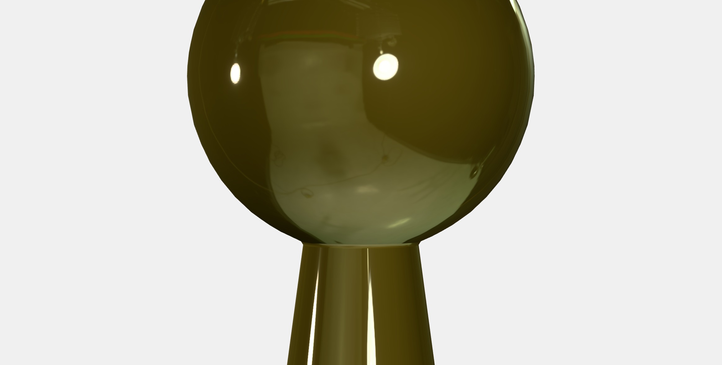 BAGGANAS Knob 5 Low-poly 3D model_6