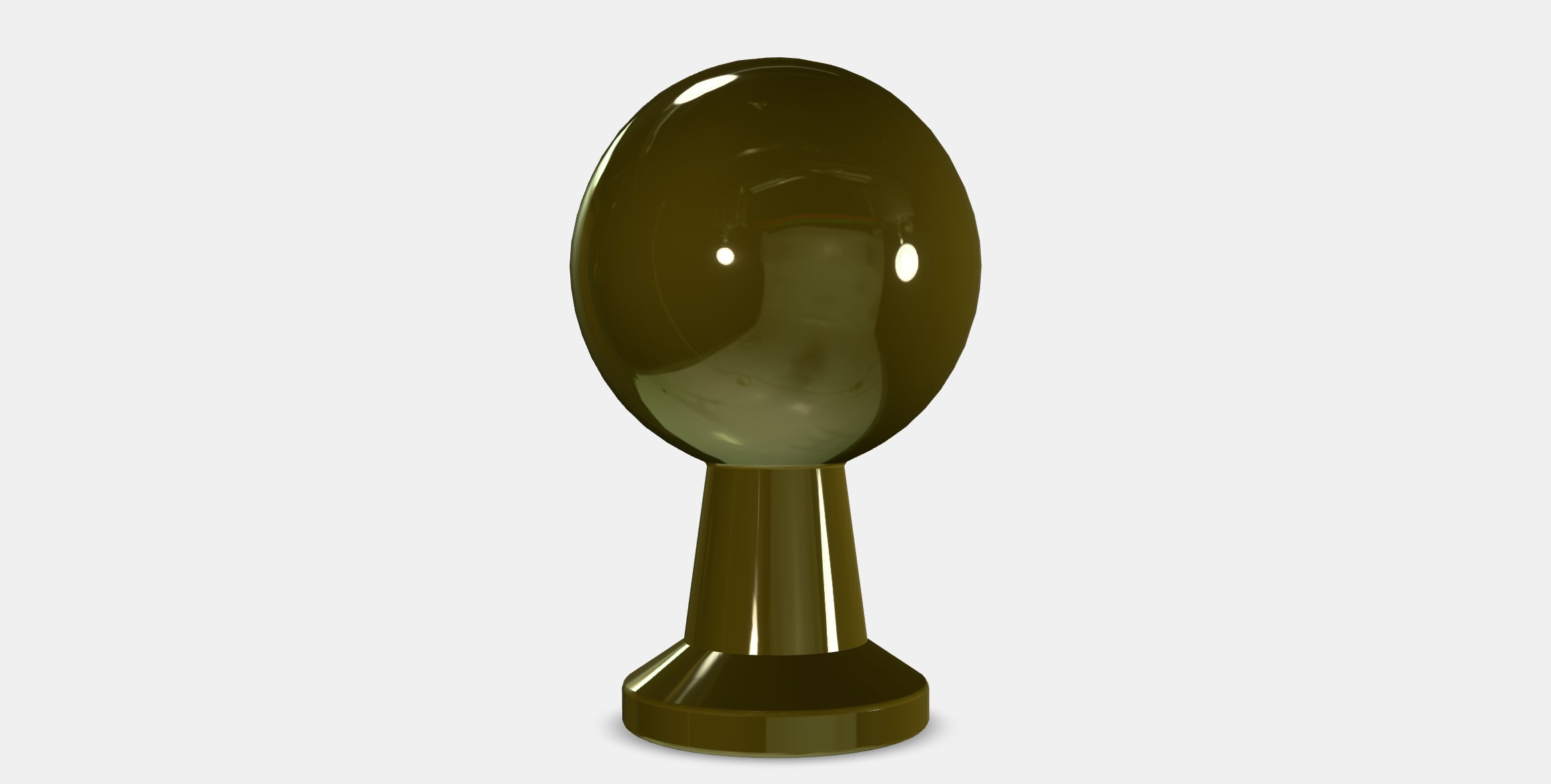 BAGGANAS Knob 5 Low-poly 3D model_16