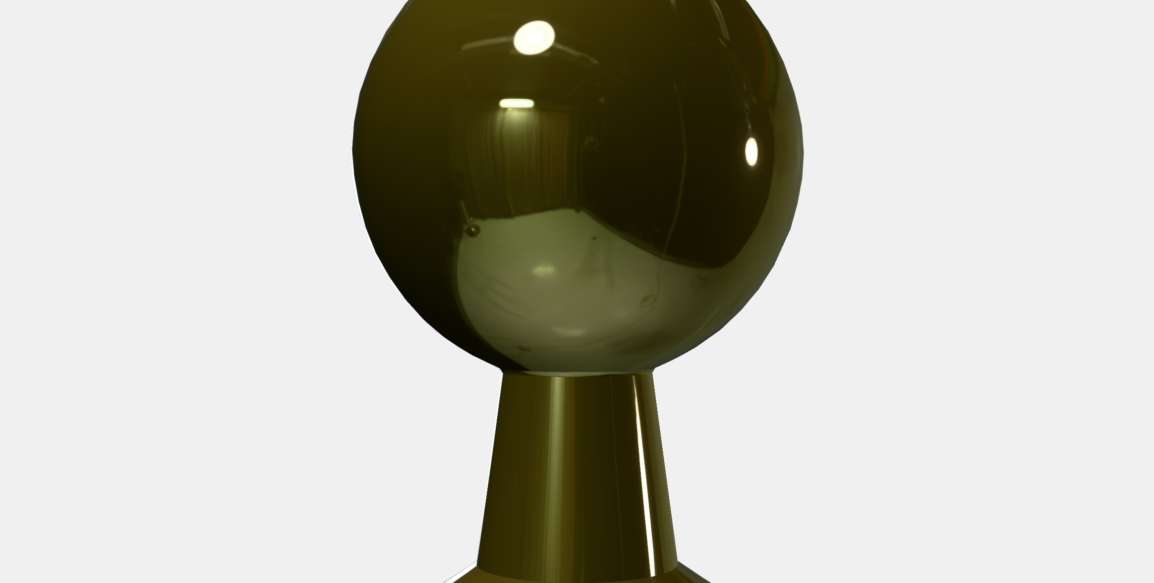 BAGGANAS Knob 5 Low-poly 3D model_13